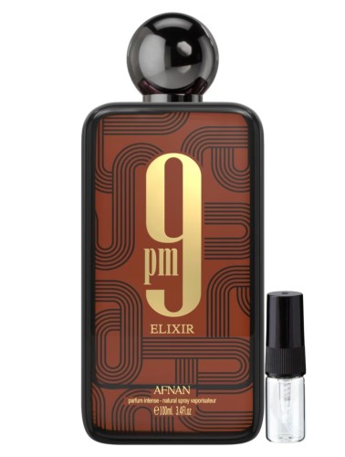 Afnan 9PM Elixir to orientalno-przyprawowe perfumy unisex, pełne intensywności i zmysłowości. Połączenie kardamonu, skóry i wanilii sprawia, że to idealny zapach na wieczorne okazje i chłodniejsze dni.