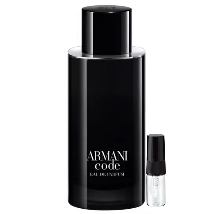 Armani Code Eau de Parfum (2024) to eleganckie perfumy męskie o nutach zielonej mandarynki, gałki muszkatołowej i fasolki tonka. Zmysłowy zapach idealny na wieczór i chłodniejsze dni.