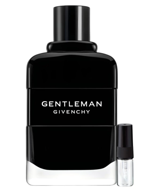 Givenchy Gentleman Eau de Parfum to drzewno-aromatyczny zapach męski z nutami irysa, cynamonu i wanilii. Elegancki i wyrafinowany, idealny na wieczory, randki i chłodniejsze dni.